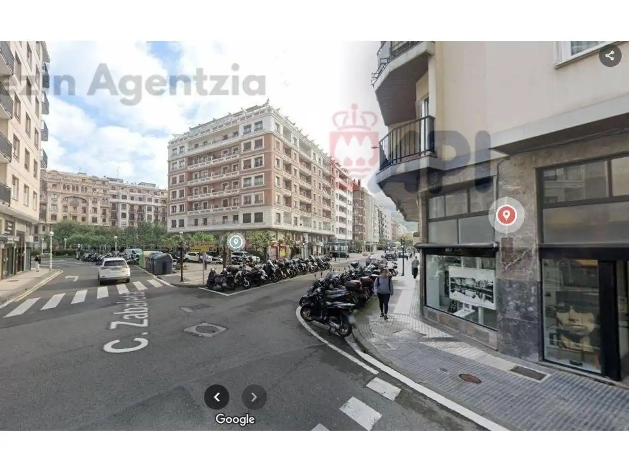 Vista exterior de Oficina en venda en Donostia - San Sebastián 