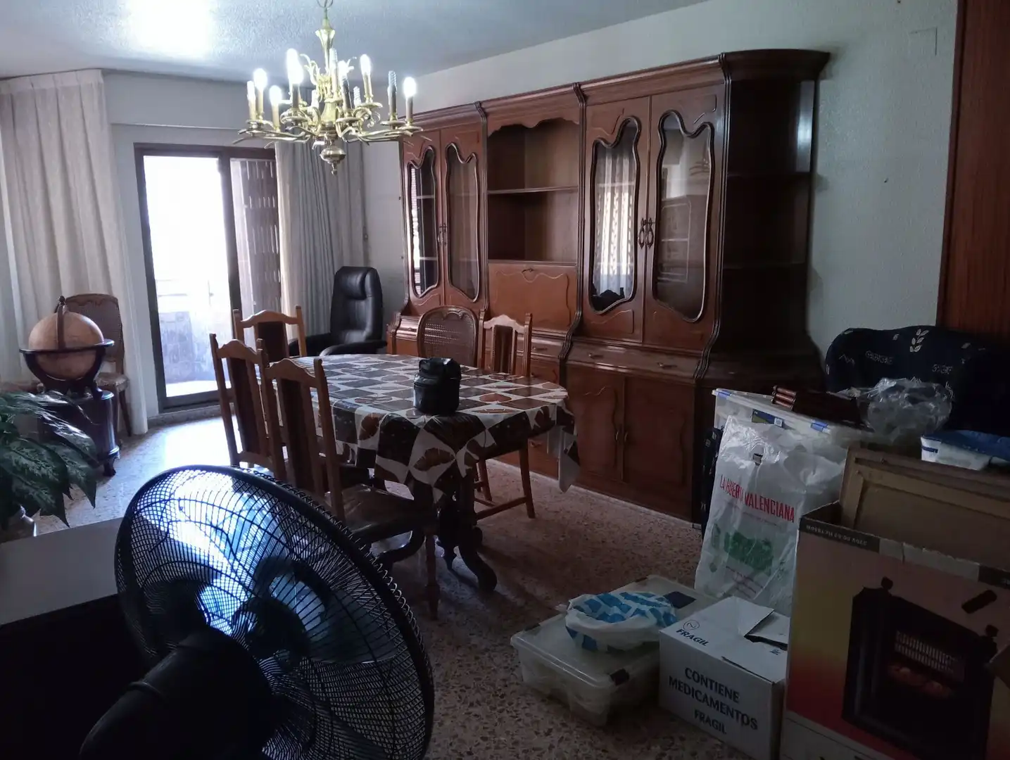 Comedor de Piso de alquiler en Valencia con Terraza