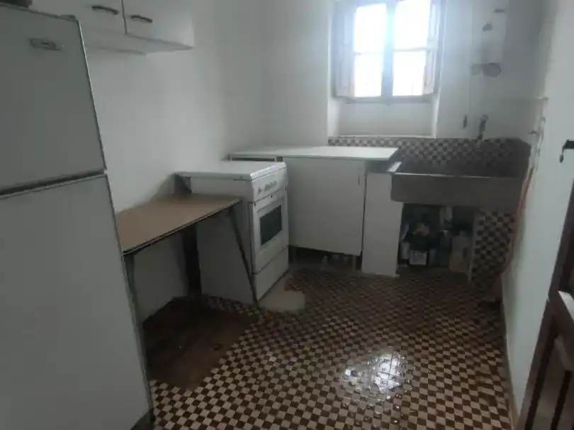 Cuina de Casa adosada en venda en Villasandino amb Jardí privat, Traster i Moblat