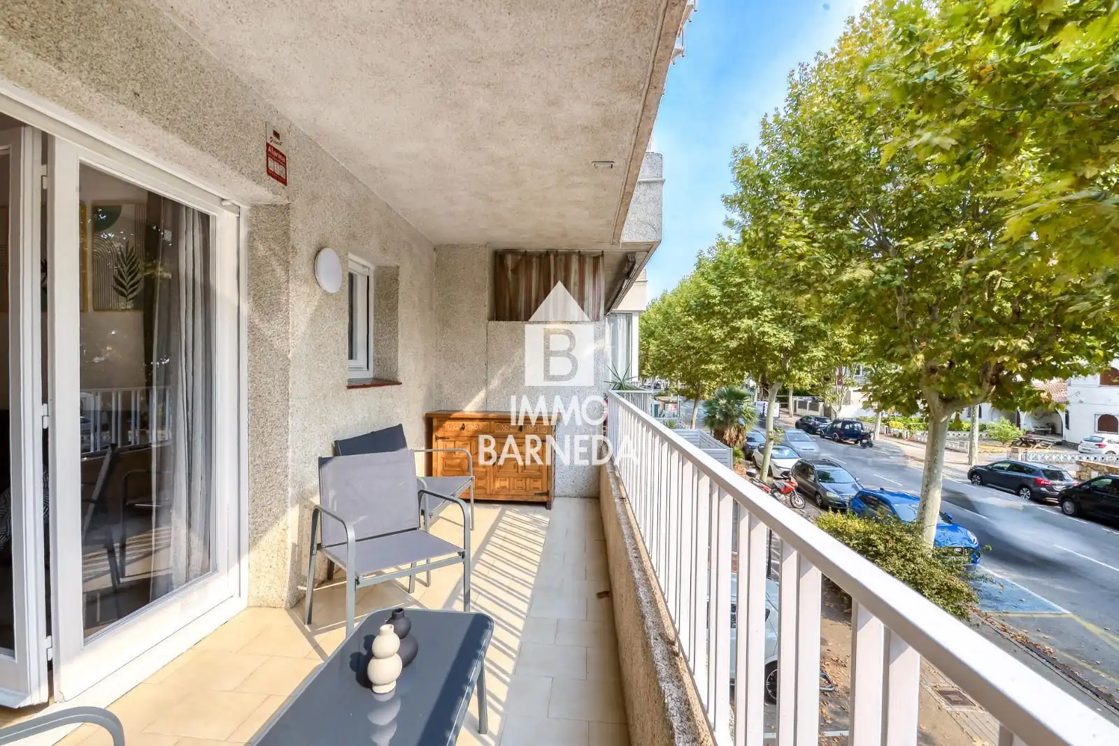 Terrasse von Wohnung zum Verkauf in Empuriabrava mit Terrasse, Möbliert und Mikrowelle