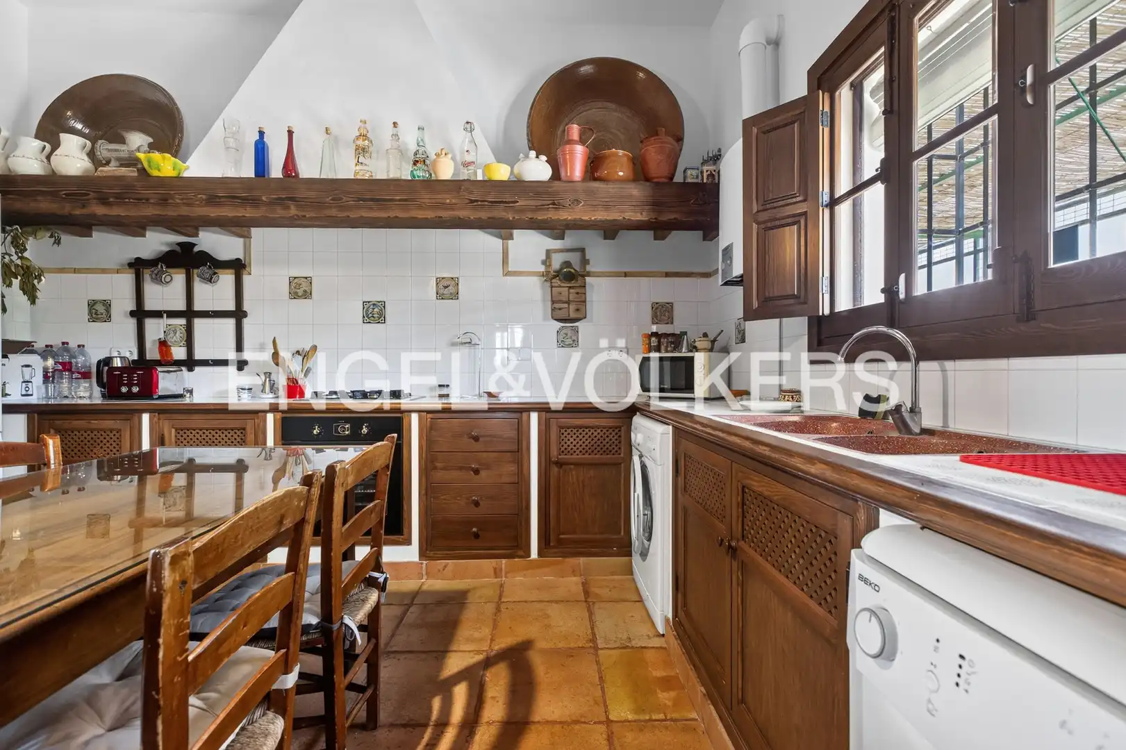 Cocina de Casa o chalet en venta en Osuna con Calefacción, Jardín privado y Piscina