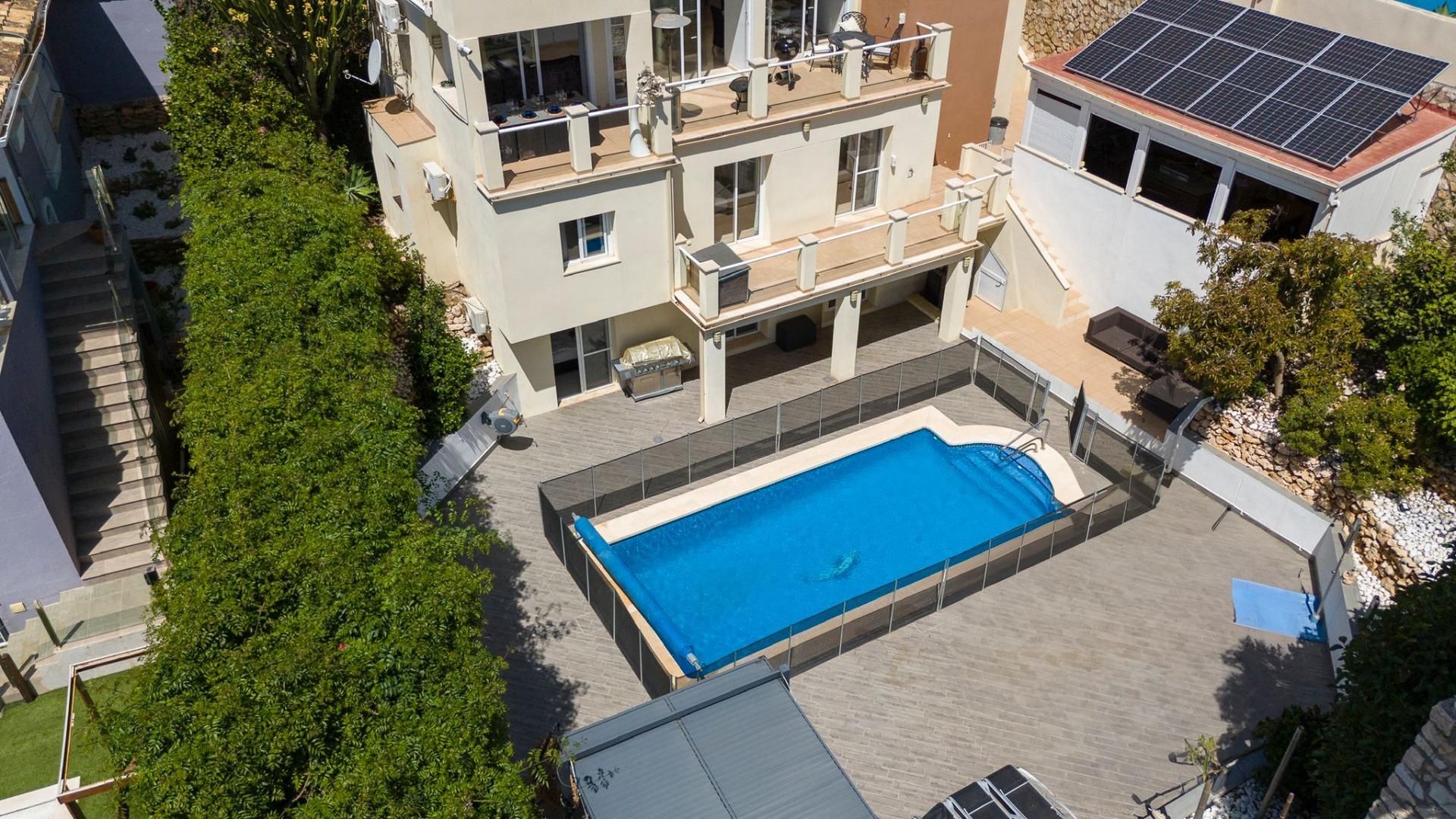 Swimming pool of House or chalet for rent in Mijas  with Air Conditioner, Private garden and Terrace