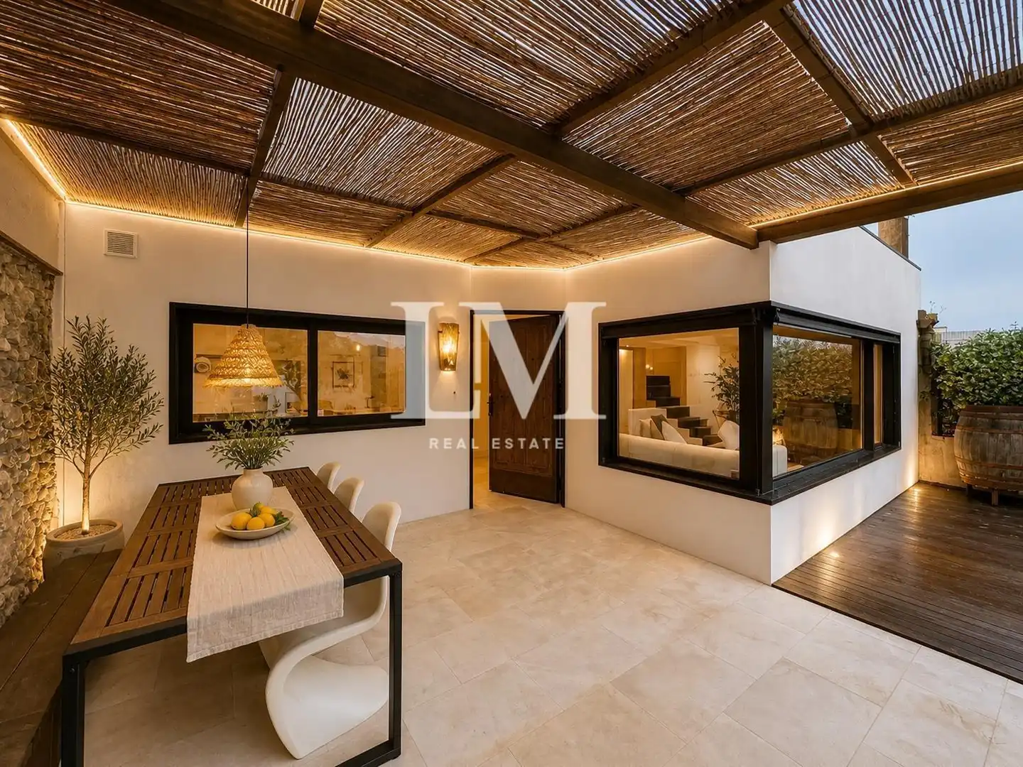 Terraza de Casa o chalet de alquiler en Barcelona con Aire acondicionado, Jardín privado y Terraza