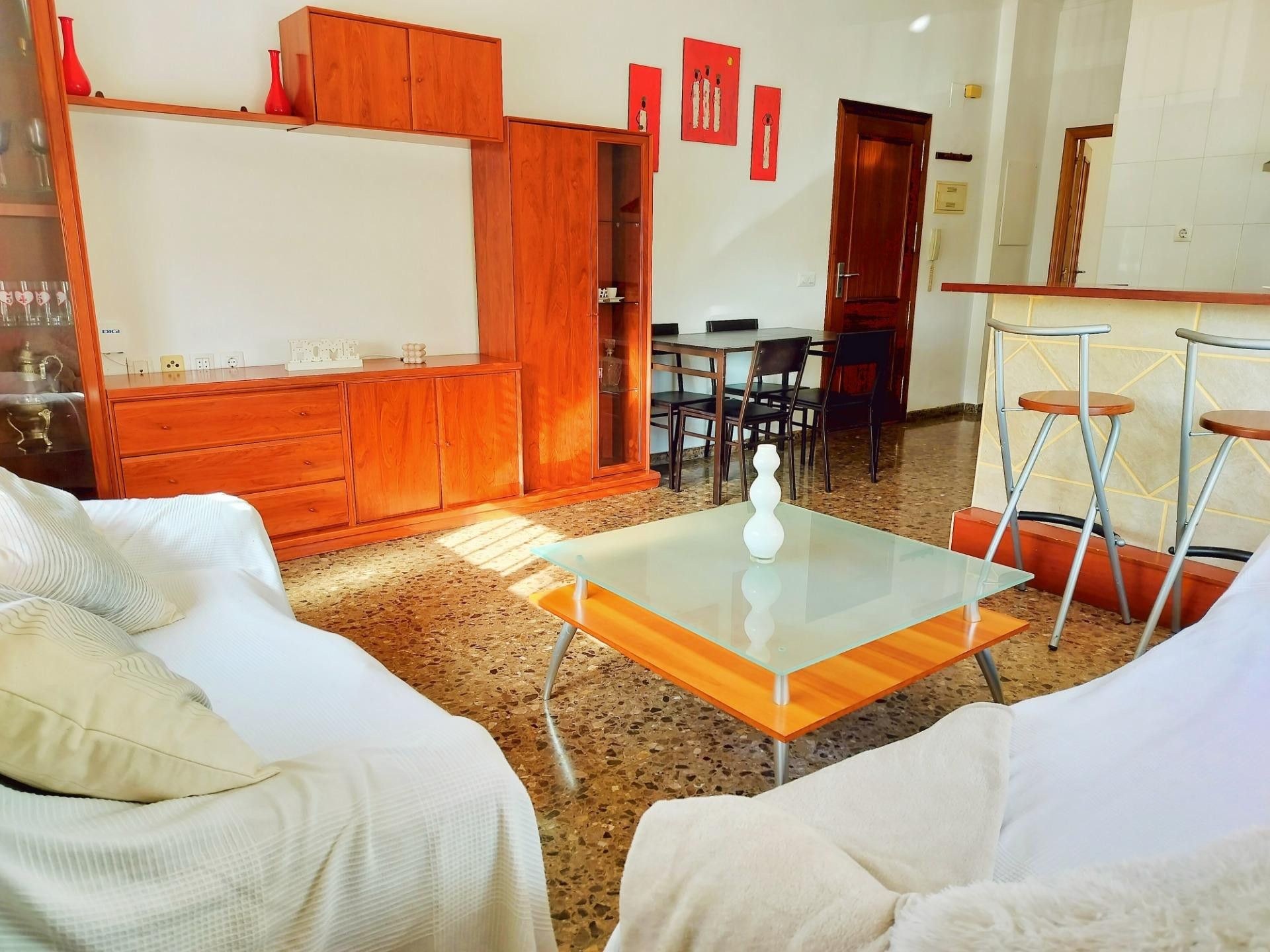 Living room of Planta baja for sale in La Vall d'Uixó  with Air Conditioner and Heating