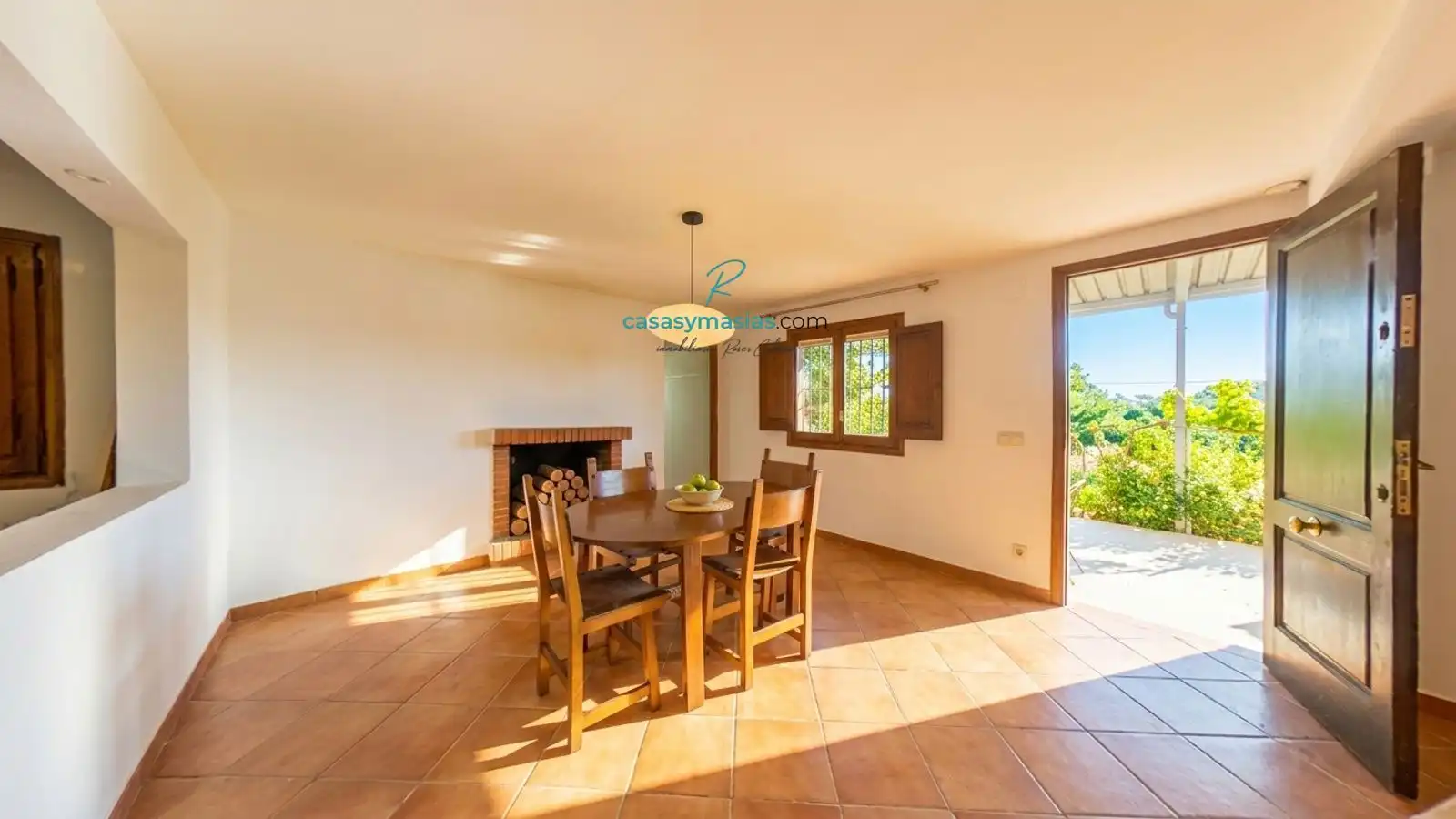 Dining room of Country homes for sale in Alió  with Air Conditioner, Heating and Private garden