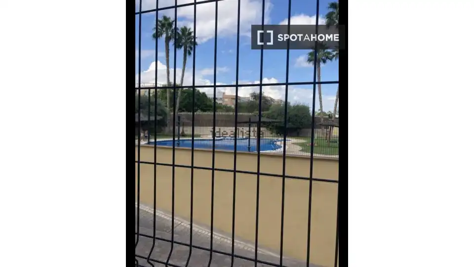 Schwimmbecken von Wohnungen zur untervermieten in San Vicente del Raspeig / Sant Vicent del Raspeig mit Klimaanlage, Terrasse und Möbliert