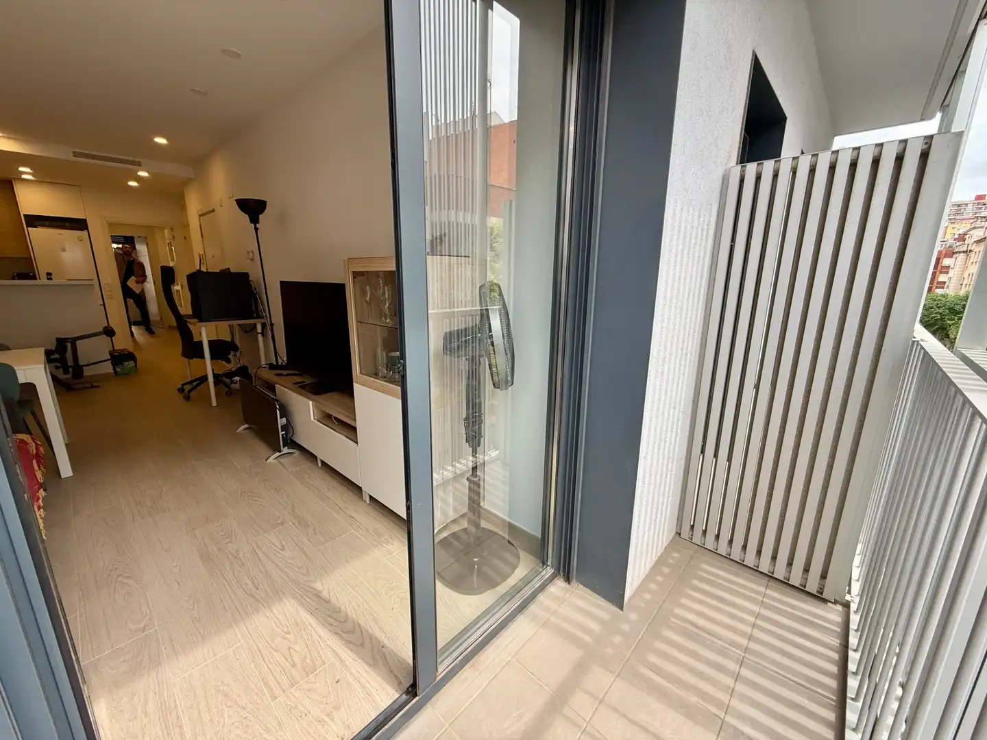 Terrasse von Wohnung zum Verkauf in Barcelona mit Klimaanlage, Heizung und Parkett