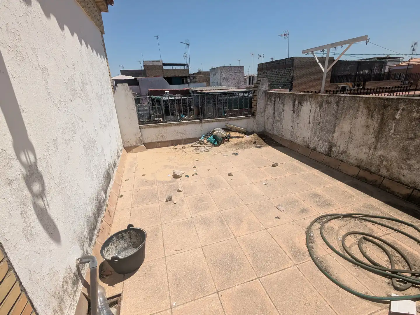 Terrassa de Casa adosada en venda en Sevilla