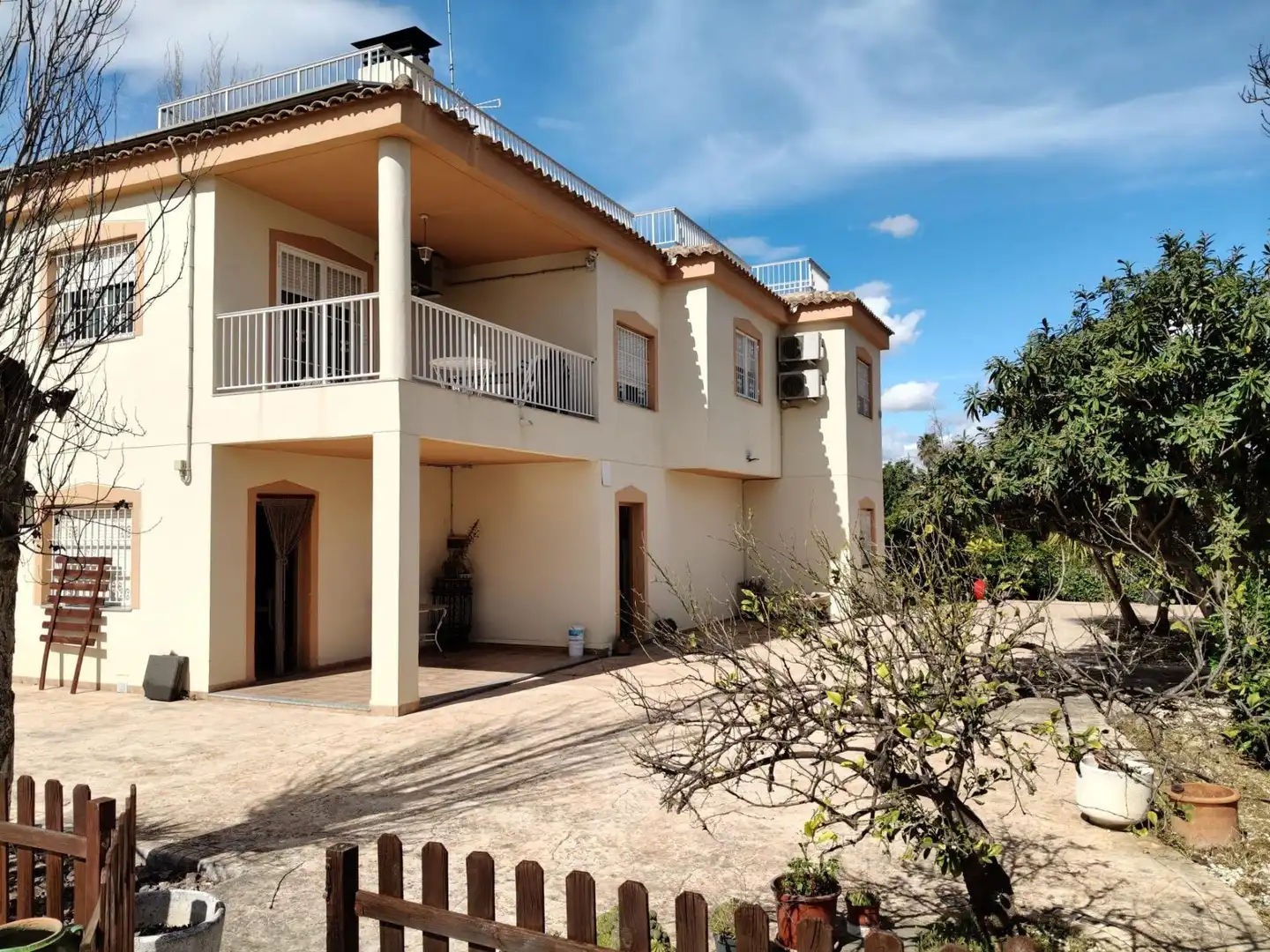 Vista exterior de Finca rústica en venda en Murcia amb Calefacció, Jardí privat i Piscina