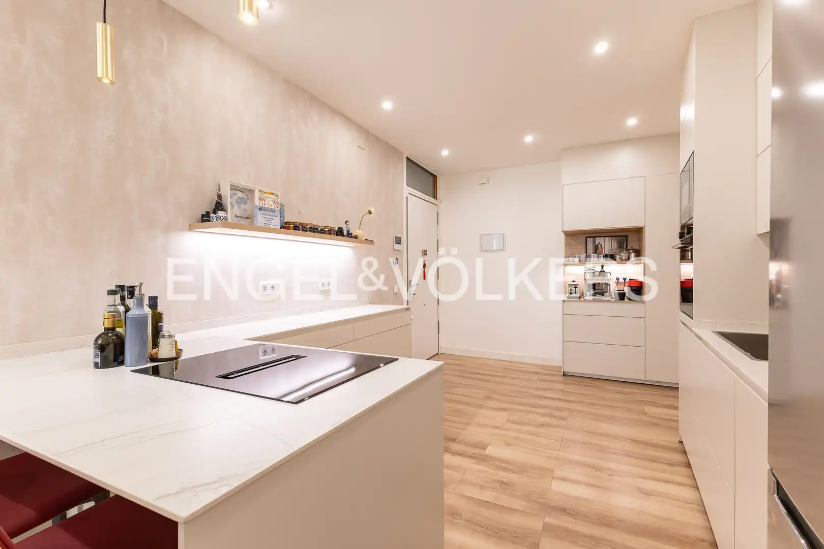 Kitchen of Flat for sale in Madrid  with Air Conditioner, Heating and Balcony