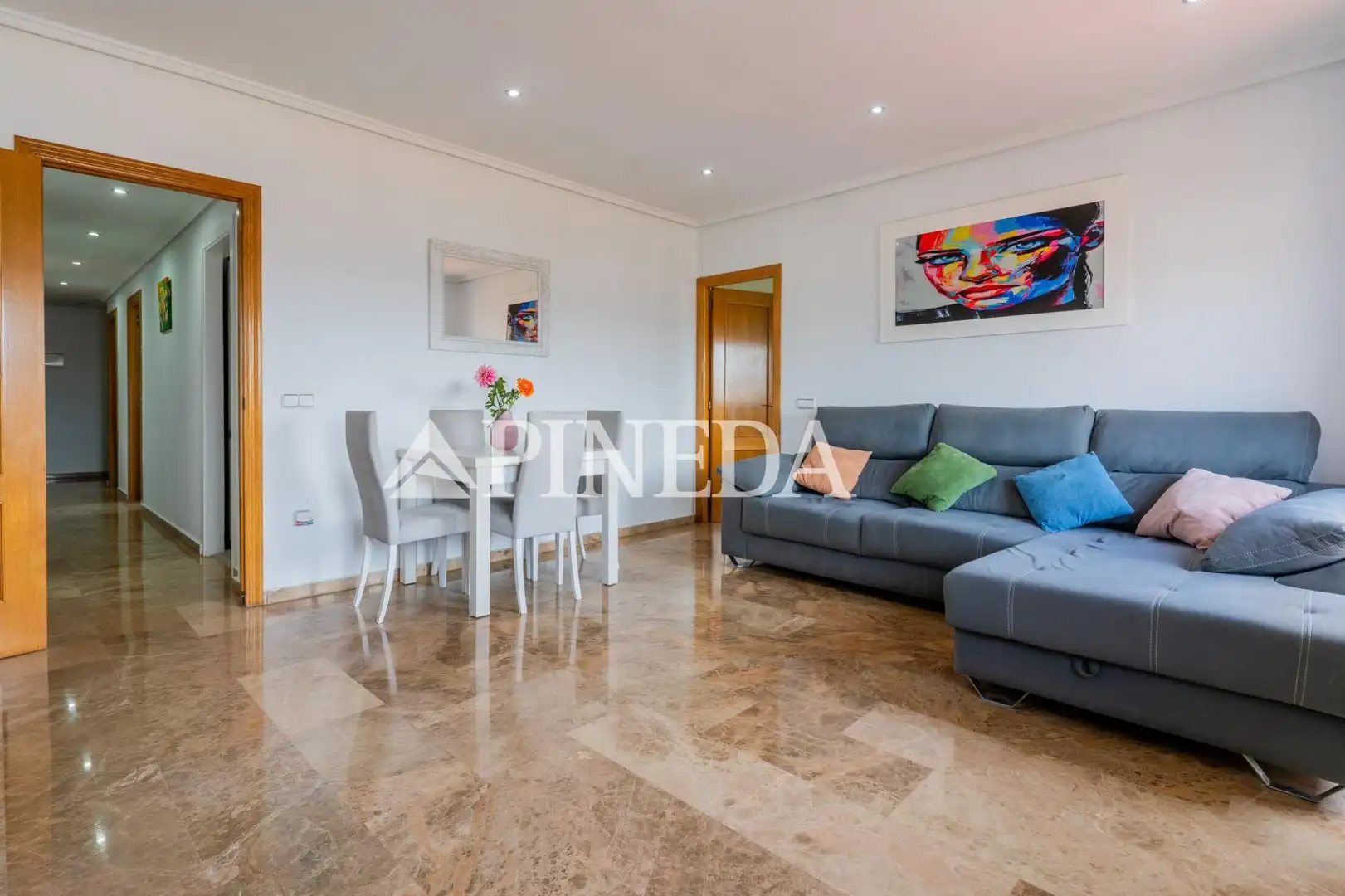 Living room of Flat for sale in Puçol  with Air Conditioner and Balcony