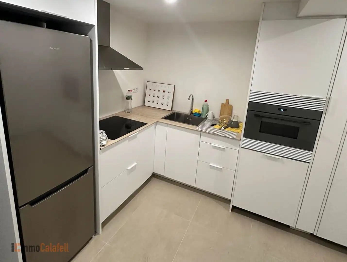 Kitchen of Flat for sale in El Vendrell  with Air Conditioner, Heating and Furnished