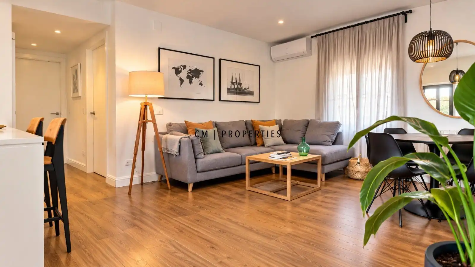 Sala de estar de Ático en venta en Campanar
