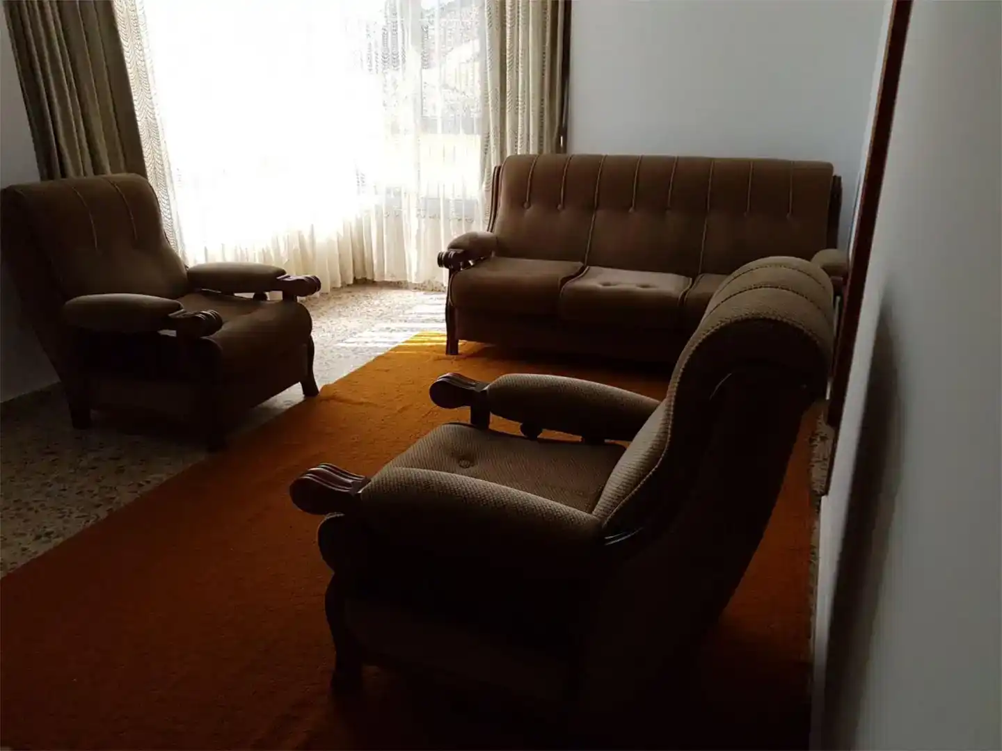 Sala d'estar de Finca rústica en venda en Castrelo do Val amb Balcó
