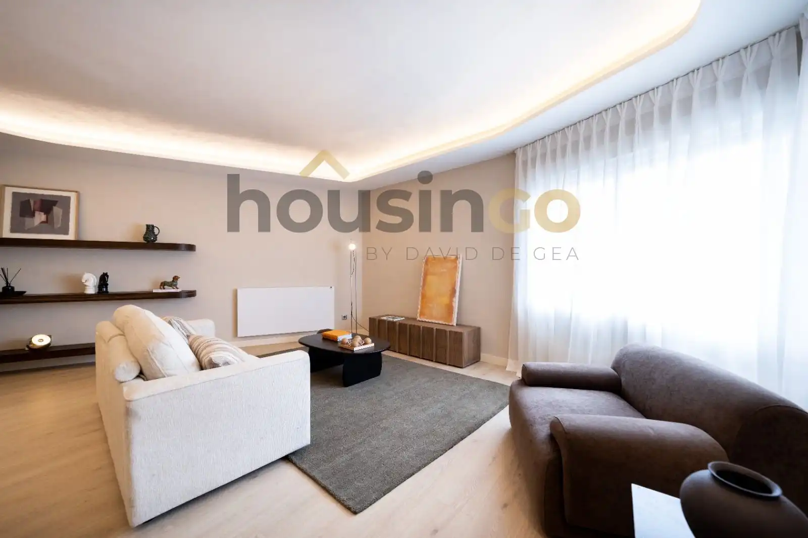 Wohnzimmer von Wohnung zum Verkauf in Madrid mit Klimaanlage, Heizung und Abstellraum