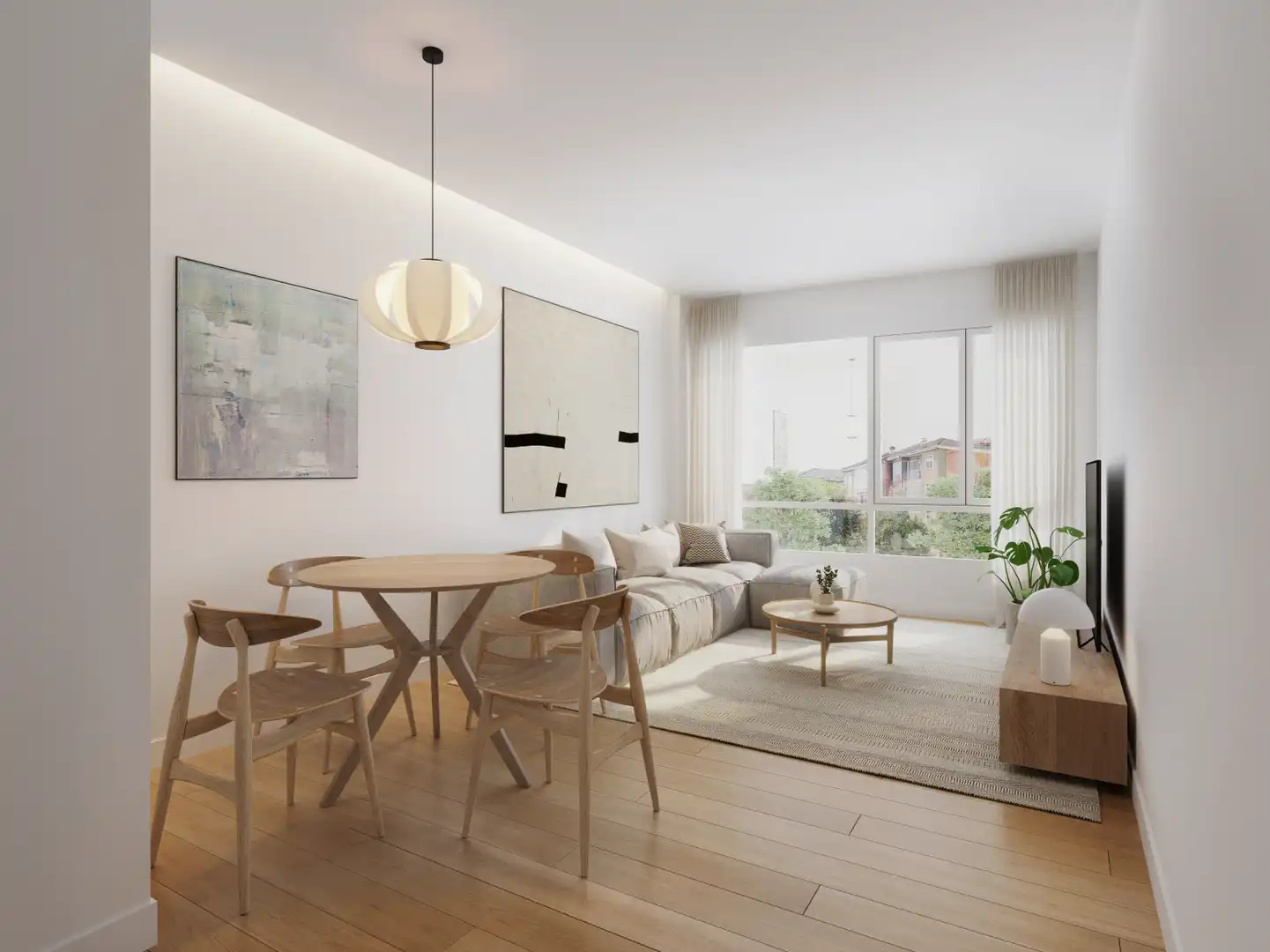 Sala de estar de Piso en venta en Colindres con Calefacción y Terraza