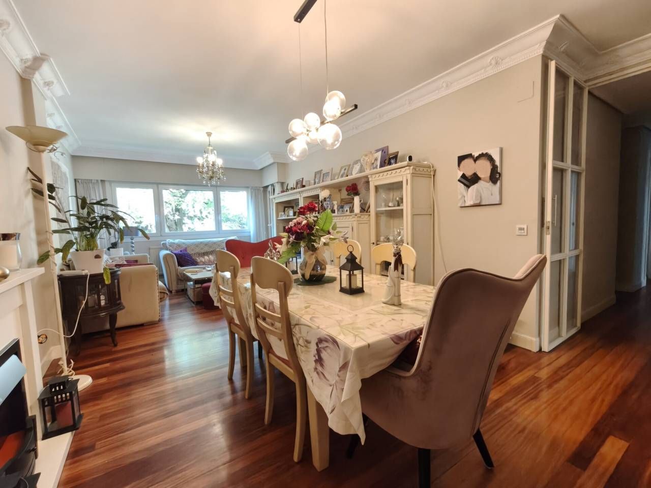 Dining room of Flat for sale in Getxo   with Heating, Storage room and Balcony