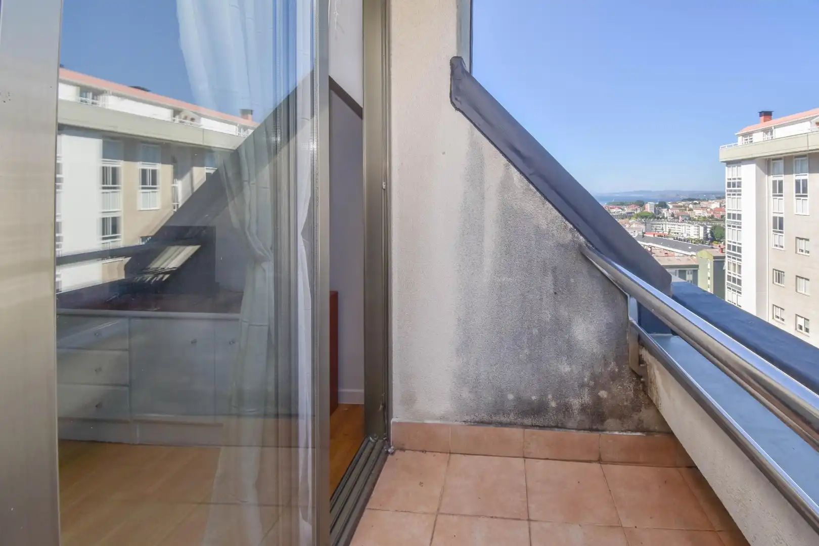 Balcony of Flat for rent in Culleredo  with Heating, Storage room and Balcony