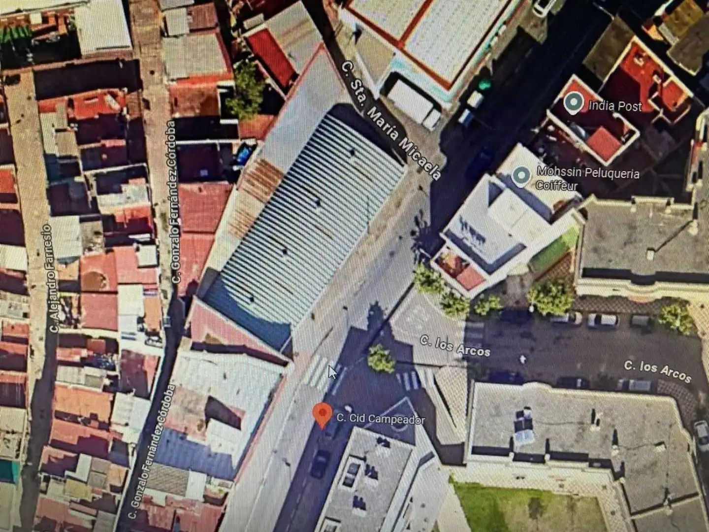 Exterior view of Industrial buildings for sale in Algeciras