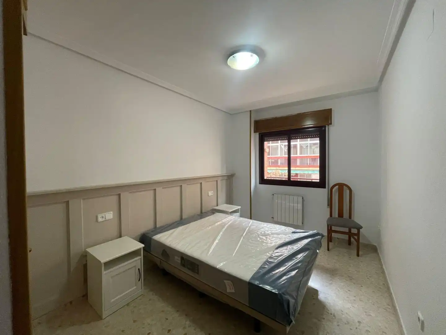 Bedroom of Flat for rent in Cáceres  with Heating, Terrace and Furnished