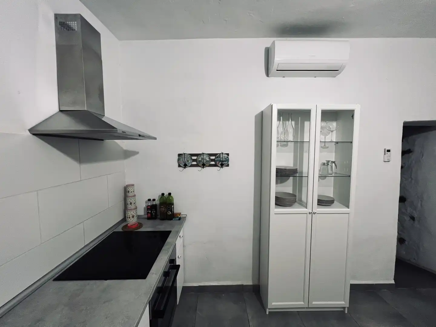Küche von Haus oder Chalet zur Miete in Adeje mit Klimaanlage, Privatgarten und Terrasse