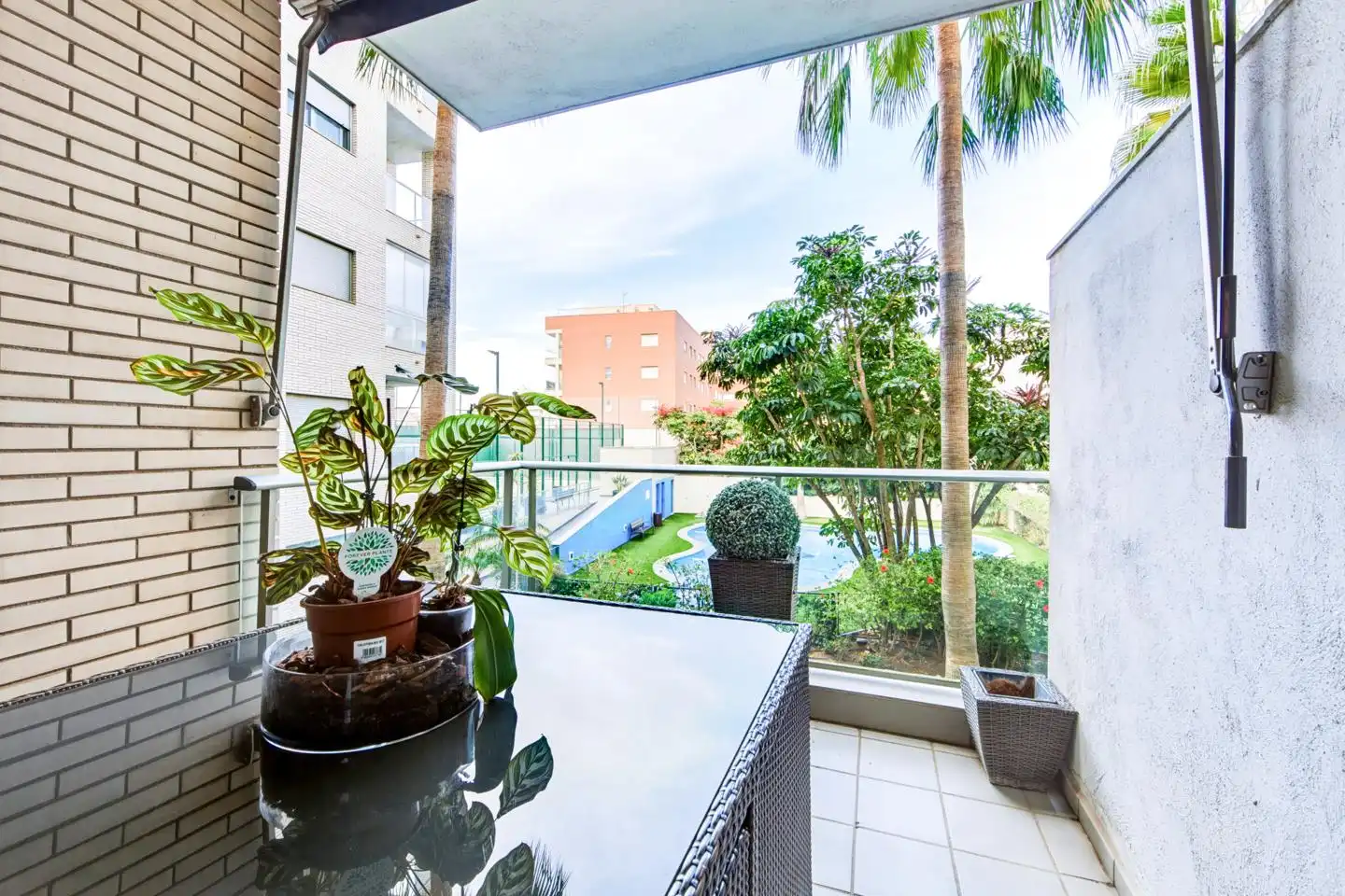 Terrasse von Wohnung zum Verkauf in Almería mit Klimaanlage, Heizung und Terrasse