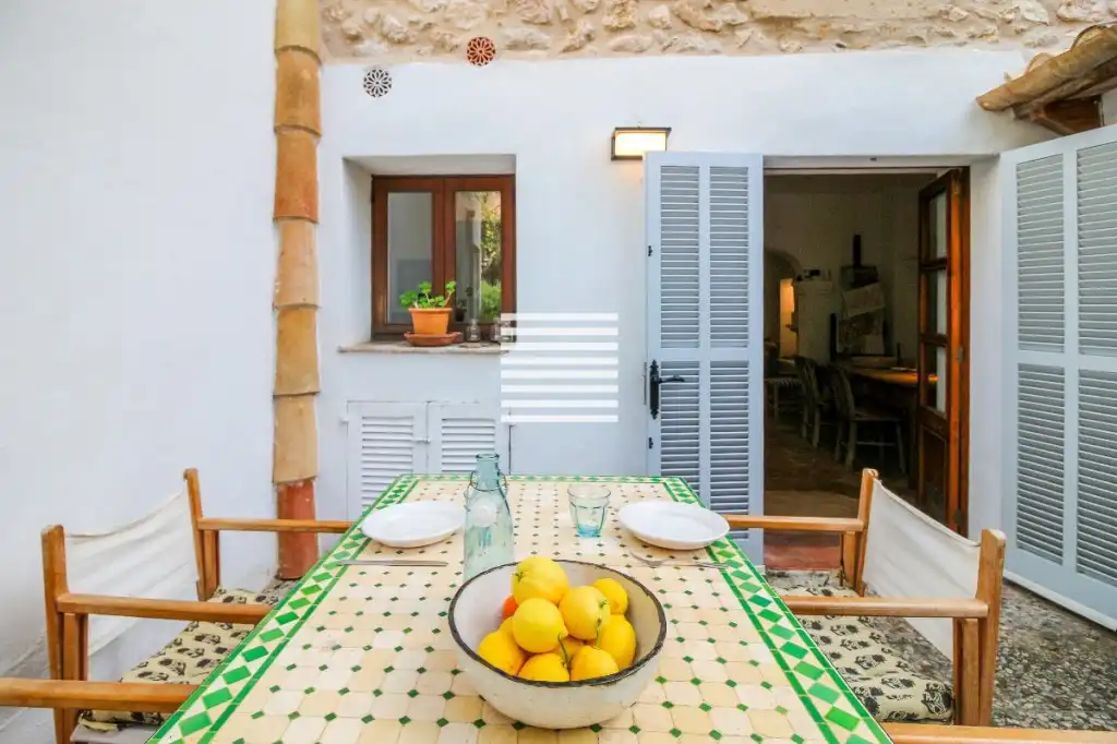 Jardín de Casa adosada en venta en Pollença con Aire acondicionado y Amueblado
