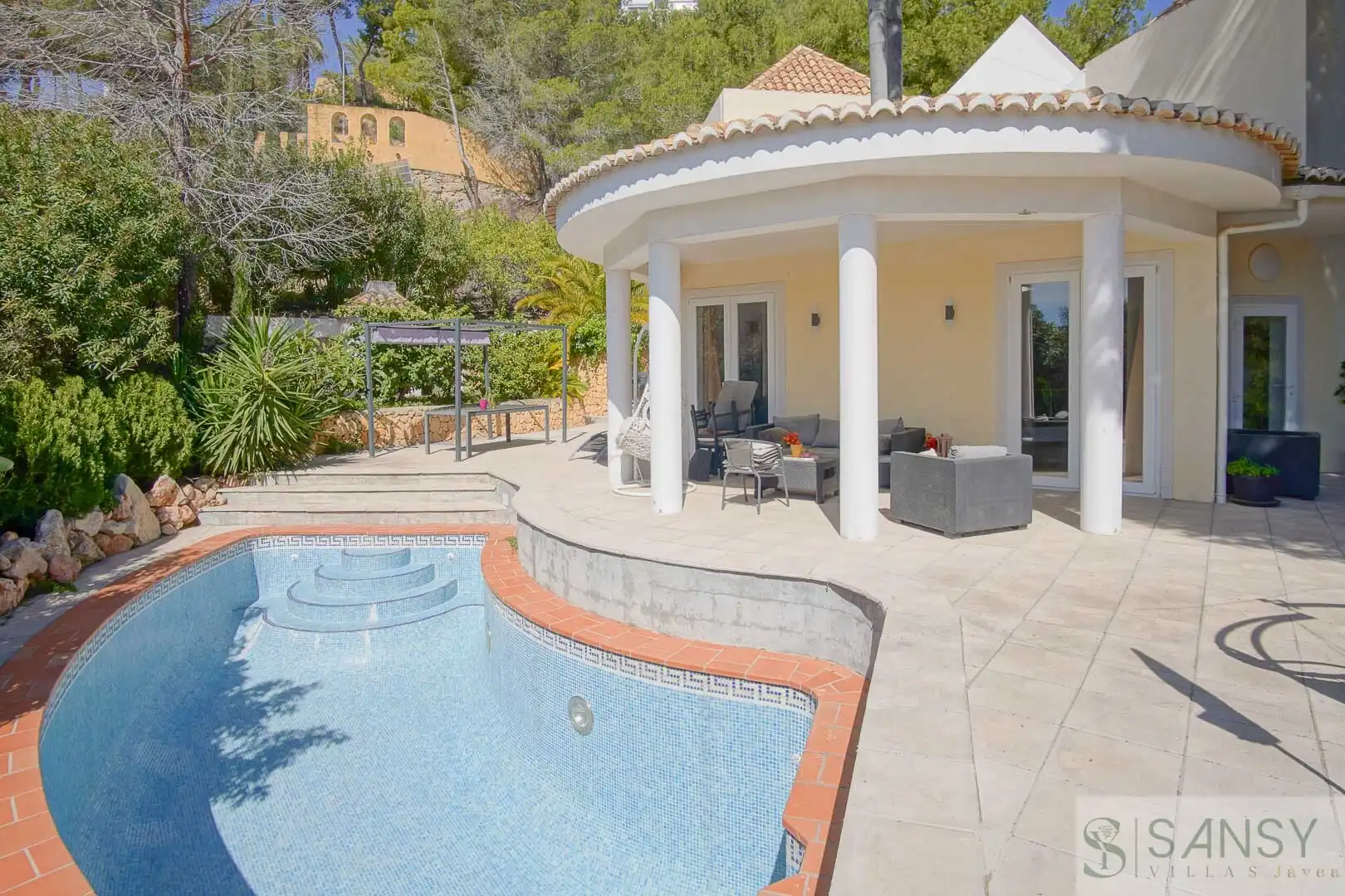 Piscina de Casa o chalet en venta en Altea con Aire acondicionado, Calefacción y Terraza