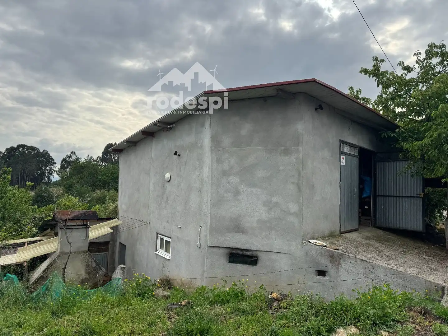 Vista exterior de Casa o xalet en venda en Crecente amb Traster i Moblat