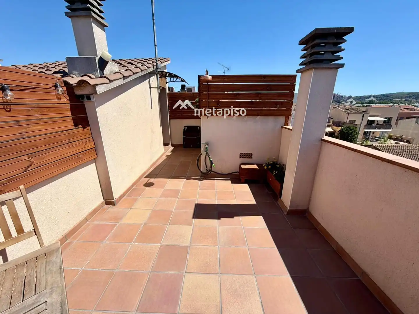 Terraza de Casa adosada en venta en Santa Margarida I Els Monjos con Aire acondicionado, Calefacción y Terraza