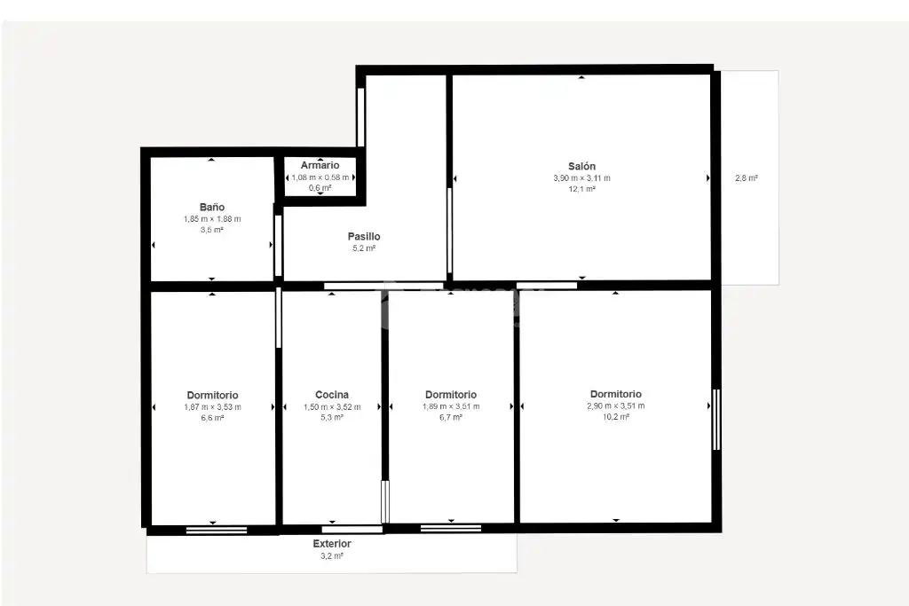 Flat for sale in Leganés  with Air Conditioner, Heating and Terrace