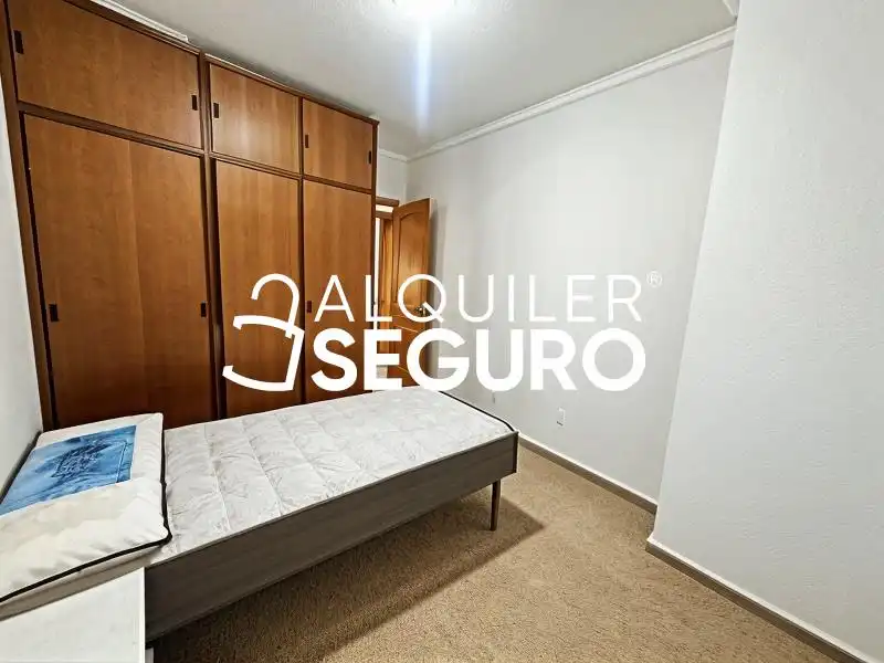 Schlafzimmer von Wohnung zur Miete in Castellgalí mit Klimaanlage und Möbliert
