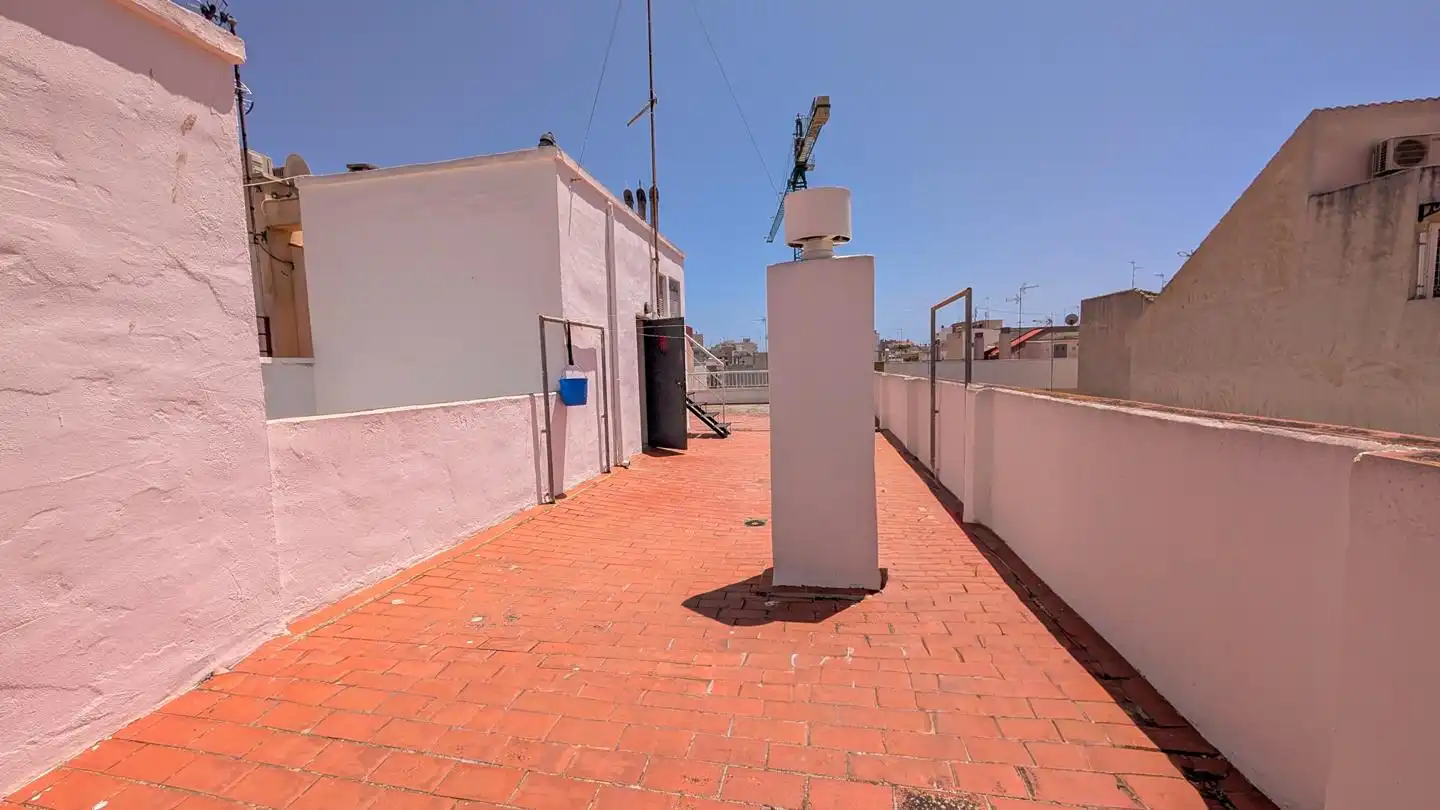 Terrace of Flat for sale in Santa Pola  with Air Conditioner, Terrace and Furnished