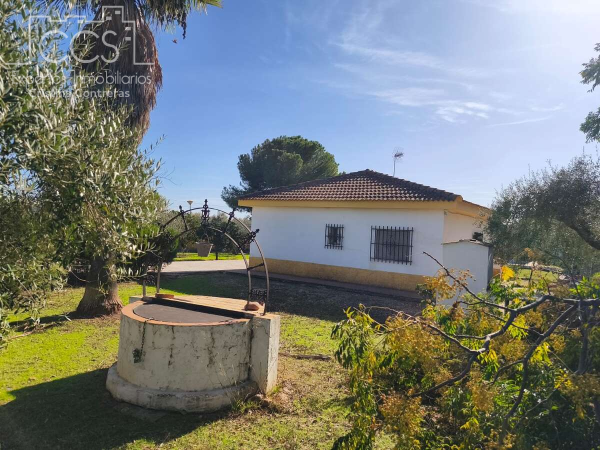 Exterior view of House or chalet for sale in Carmona  with Air Conditioner, Private garden and Swimming Pool