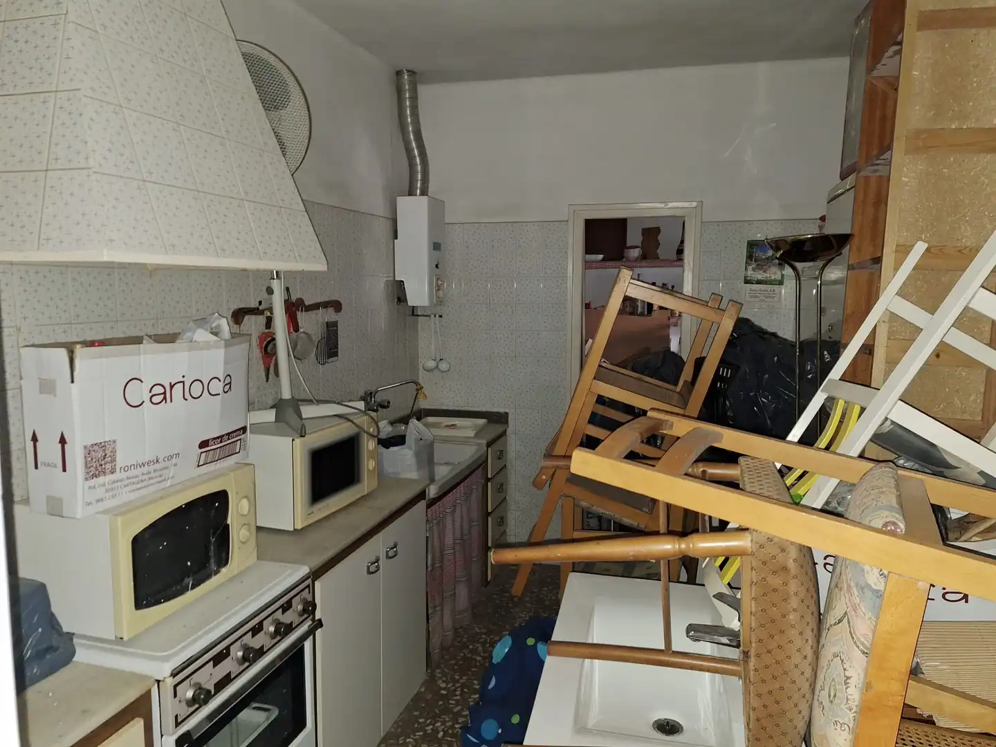 Cuina de Casa o xalet en venda en San Vicente del Raspeig / Sant Vicent del Raspeig amb Jardí privat, Terrassa i Traster