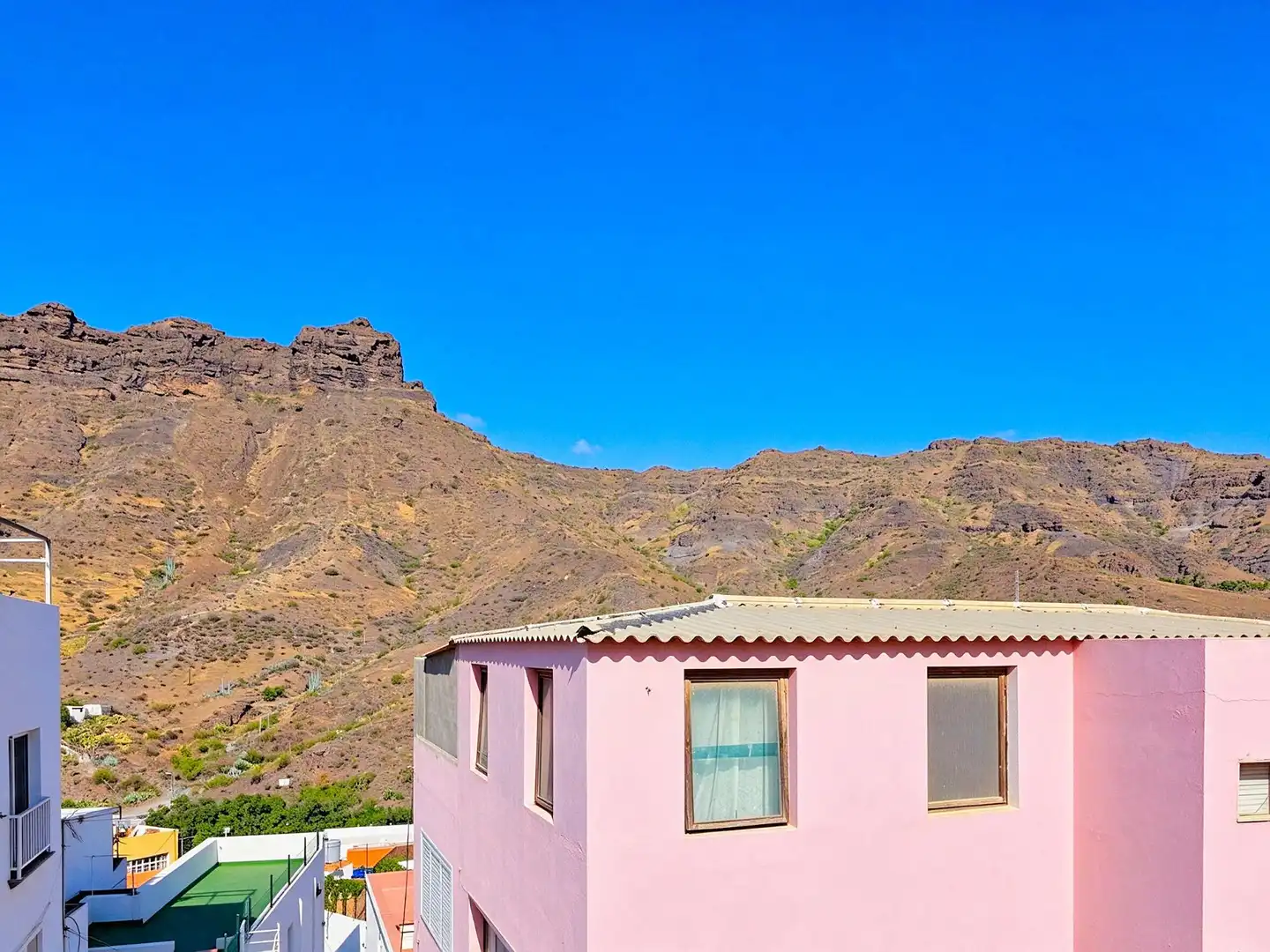 Vista exterior de Piso en venta en Mogán pueblo