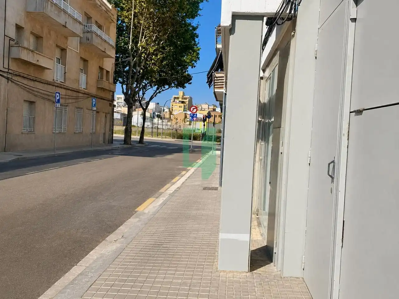Vista exterior de Garaje en venta en Badalona