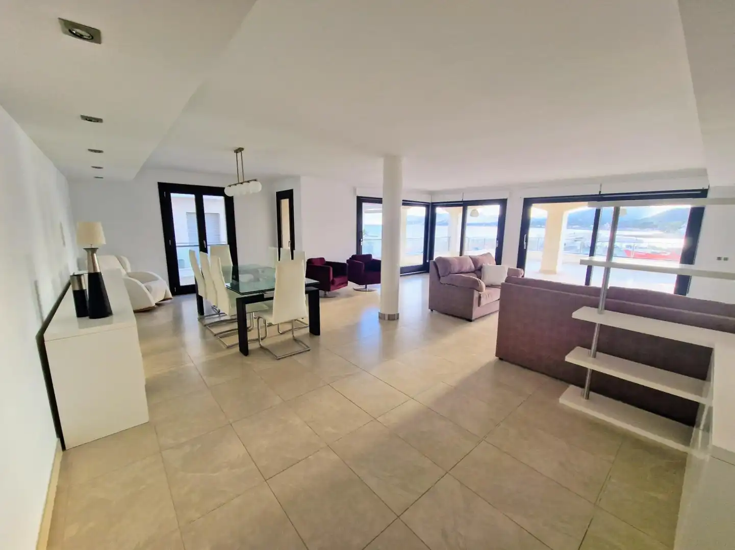 Sala de estar de Piso de alquiler en Capdepera con Aire acondicionado, Calefacción y Terraza