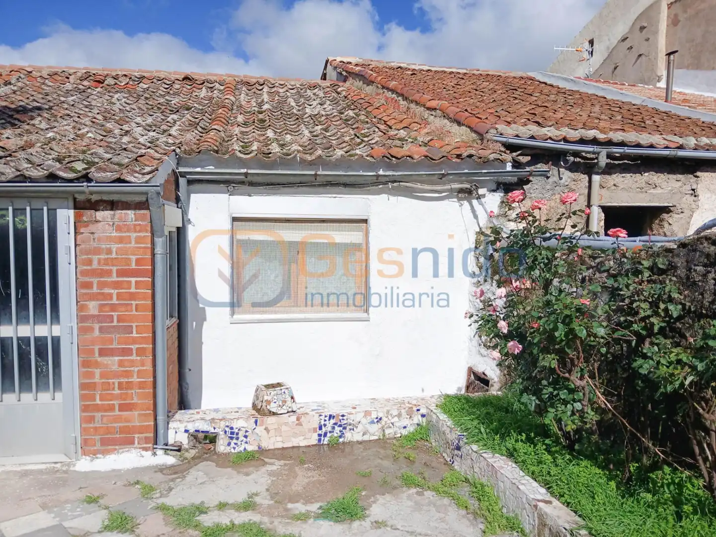 Vista exterior de Casa o chalet en venta en Navafría con Parquet