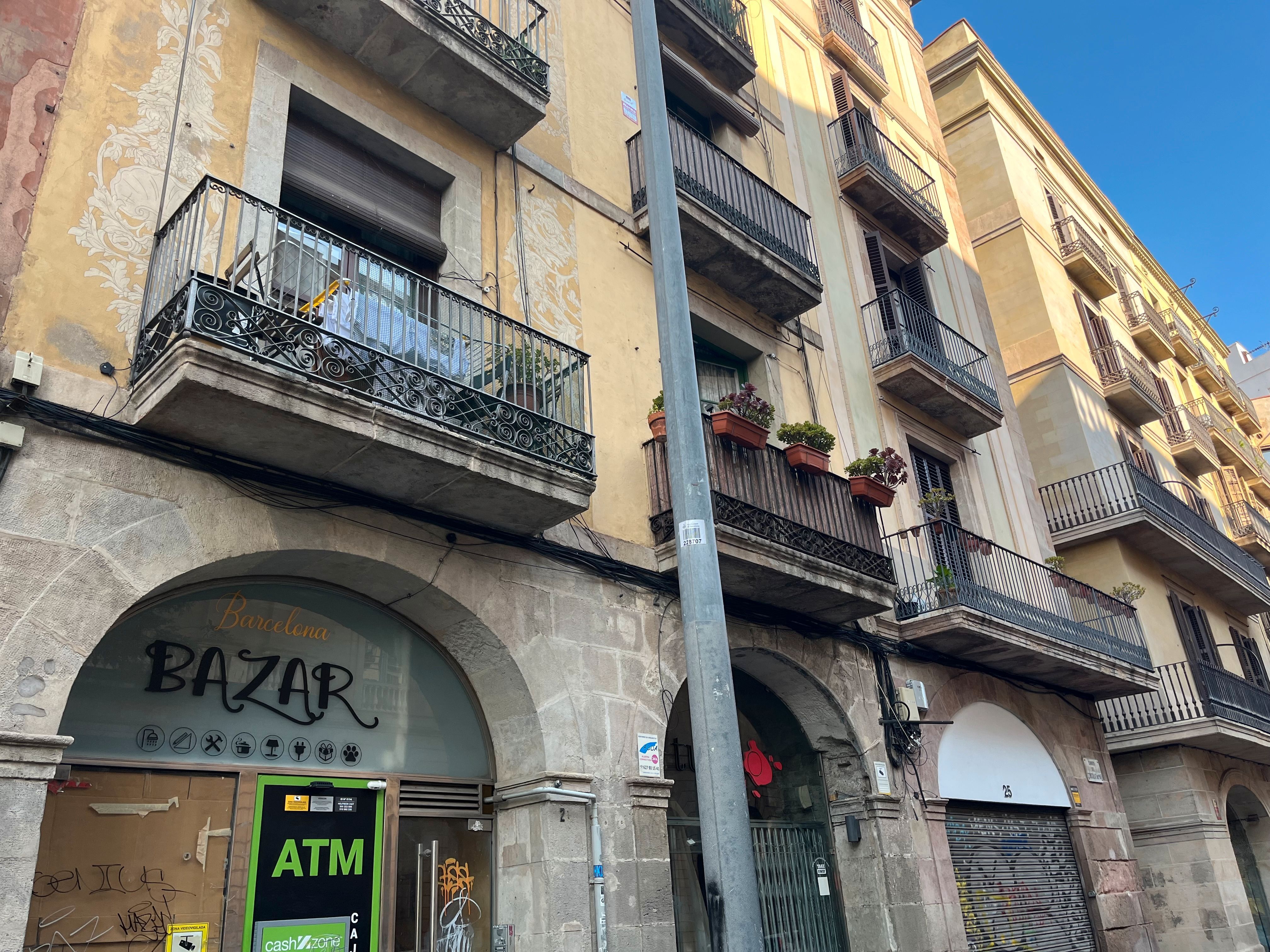 Vista exterior de Pis en venda en  Barcelona Capital amb Aire condicionat, Calefacció i Parquet