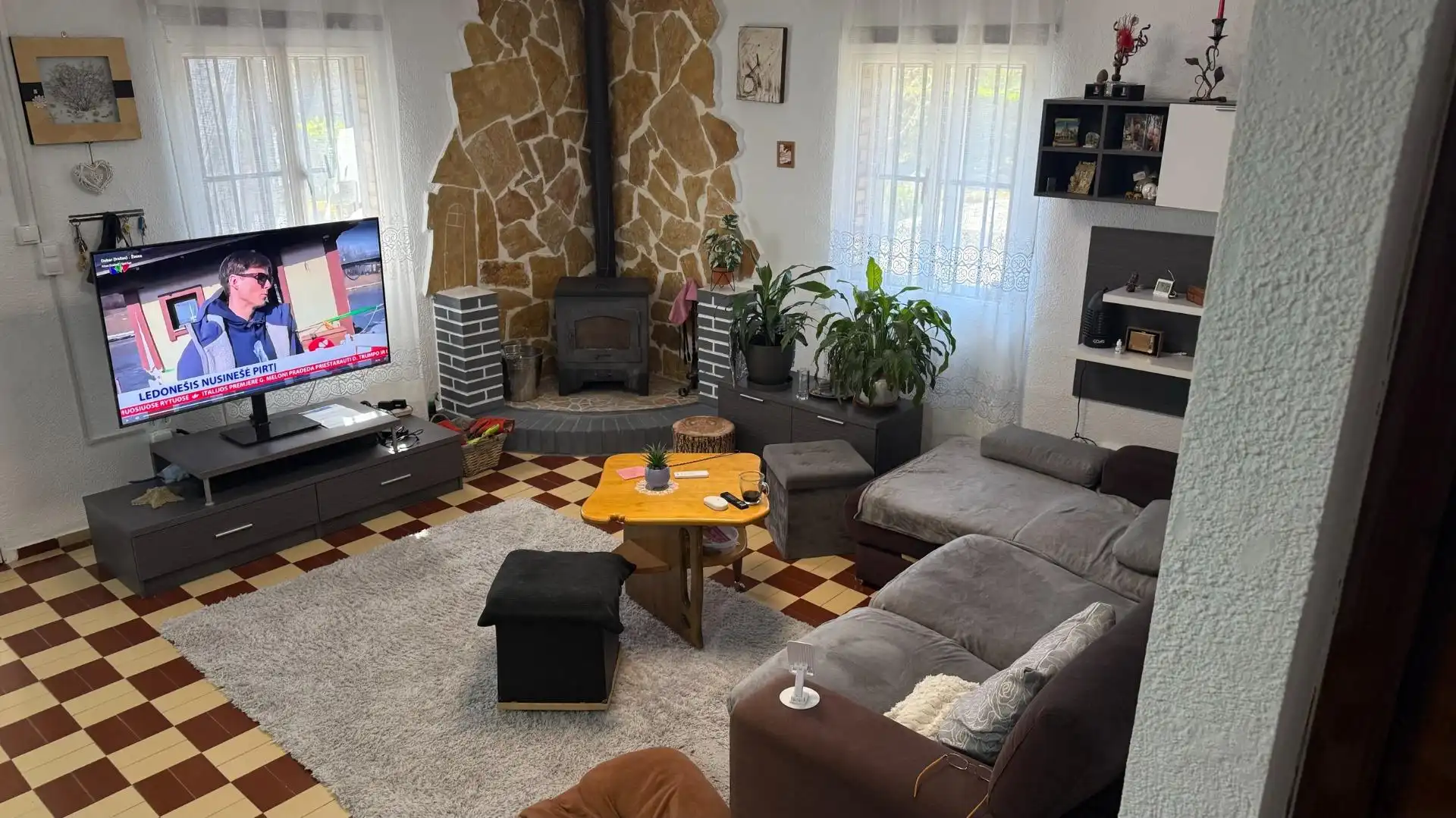 Sala de estar de Finca rústica en venta en Santa Bàrbara