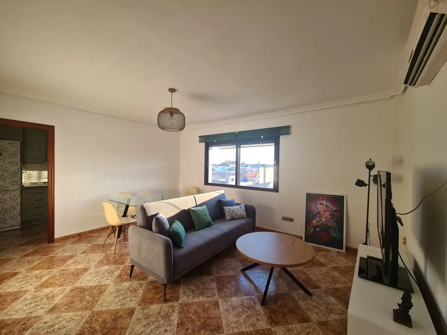 Sala de estar de Piso de alquiler en Córdoba con Aire acondicionado, Amueblado y Horno