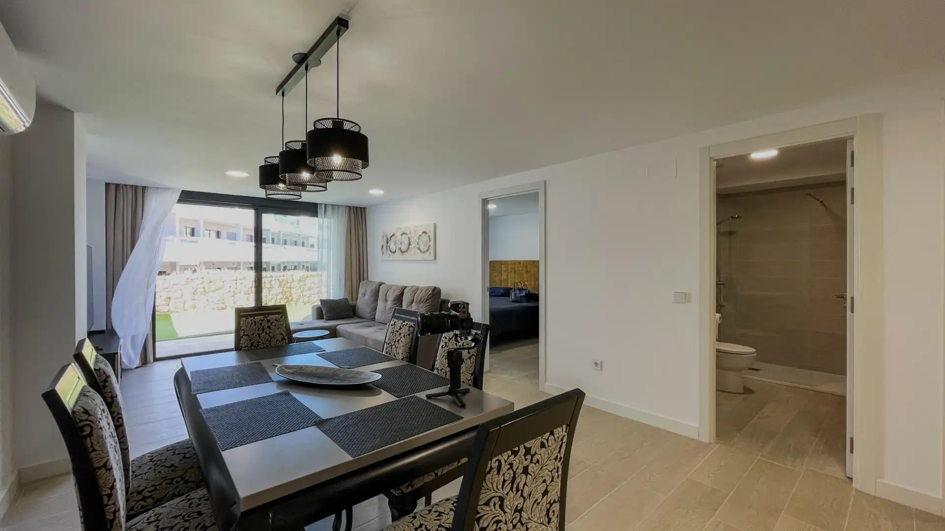 Comedor de Dúplex en venta en Finestrat con Aire acondicionado, Terraza y Amueblado