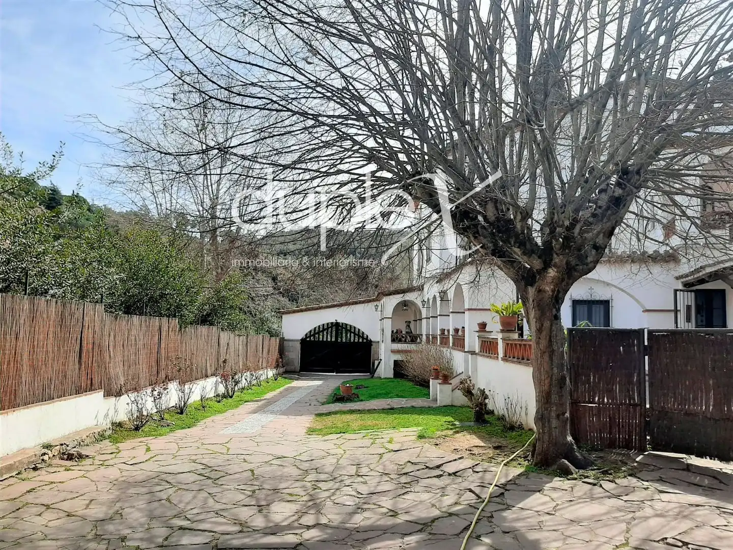 Vista exterior de Finca rústica en venta en Òrrius con Aire acondicionado, Jardín privado y Terraza