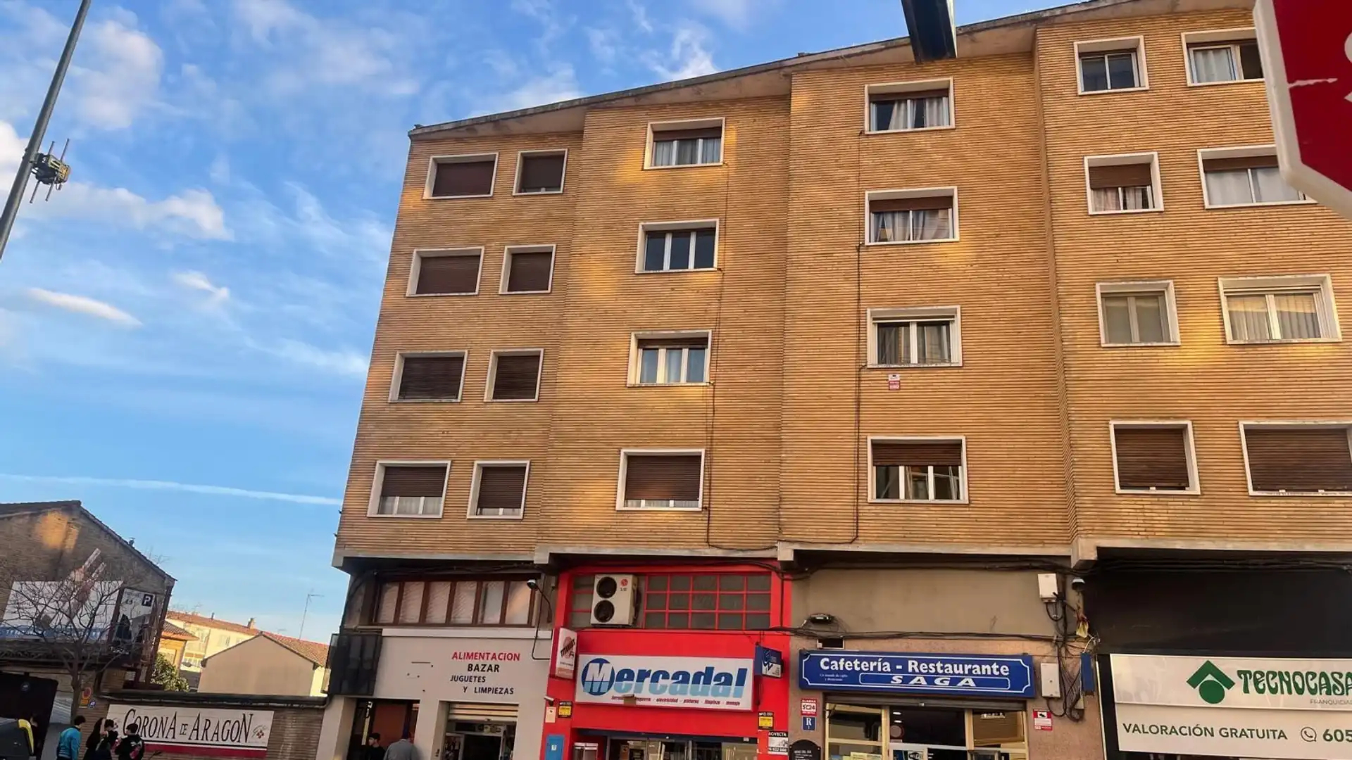 Exterior view of Flat for sale in  Zaragoza Capital  with Heating