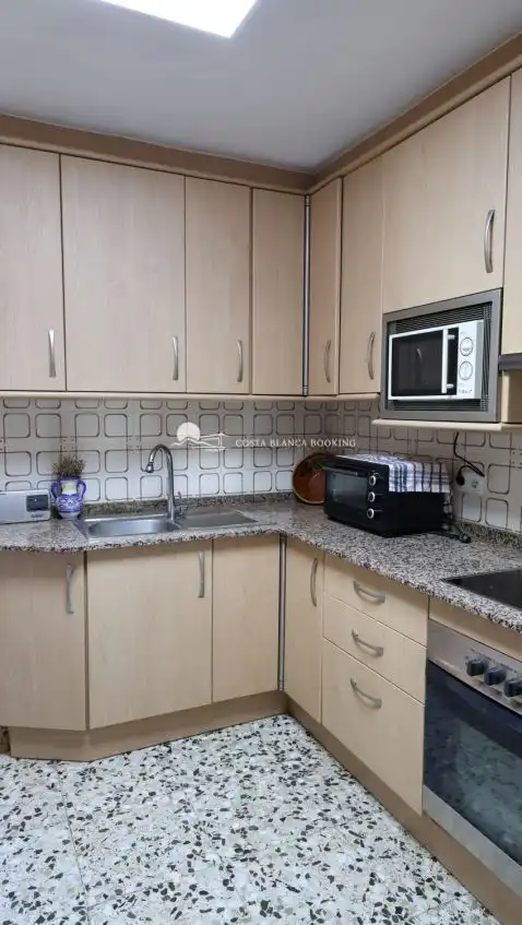 Cocina de Apartamento en venta en Villajoyosa / La Vila Joiosa con Calefacción y Terraza