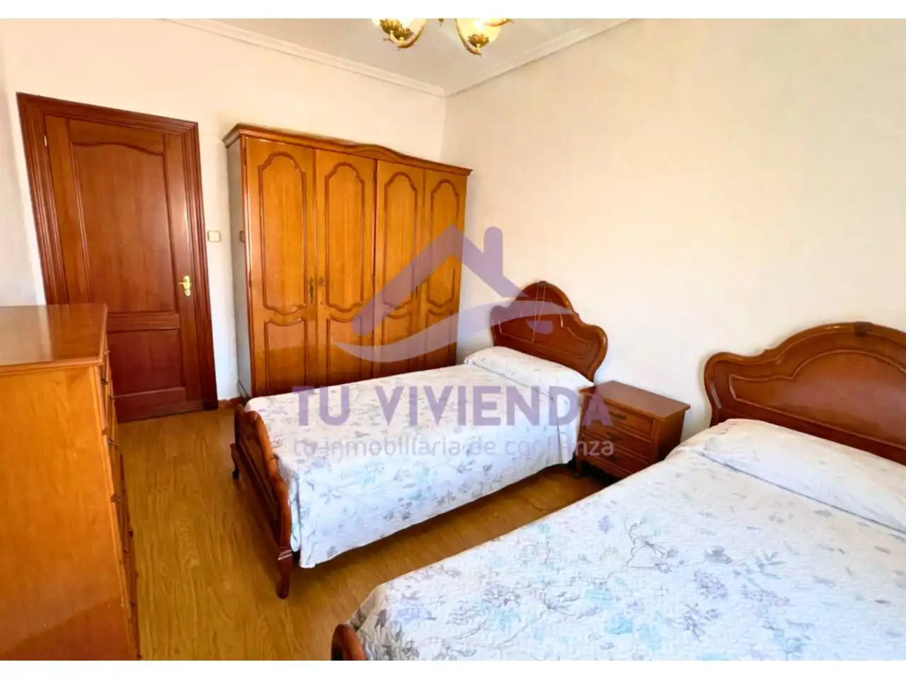 Schlafzimmer von Wohnung zum Verkauf in Valladolid mit Heizung, Möbliert und Balkon