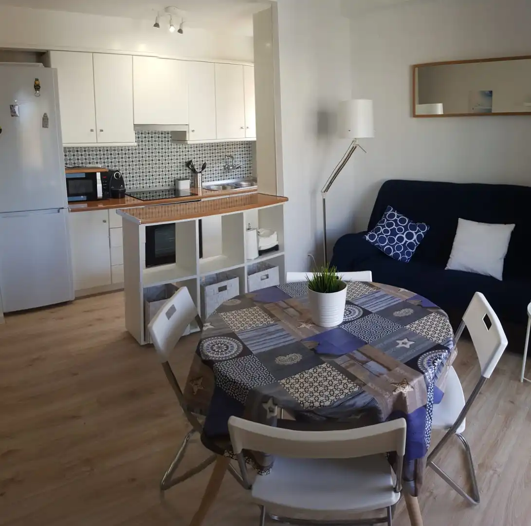 Wohnzimmer von Wohnung zum Verkauf in Santa Pola mit Parkett, Terrasse und Möbliert