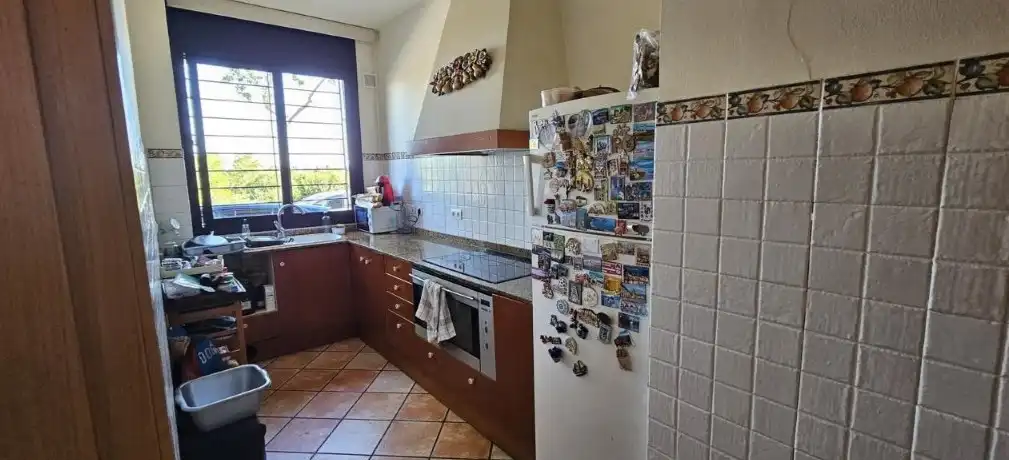 Kitchen of Ground floor for sale in Badalona  with Air Conditioner, Heating and Terrace