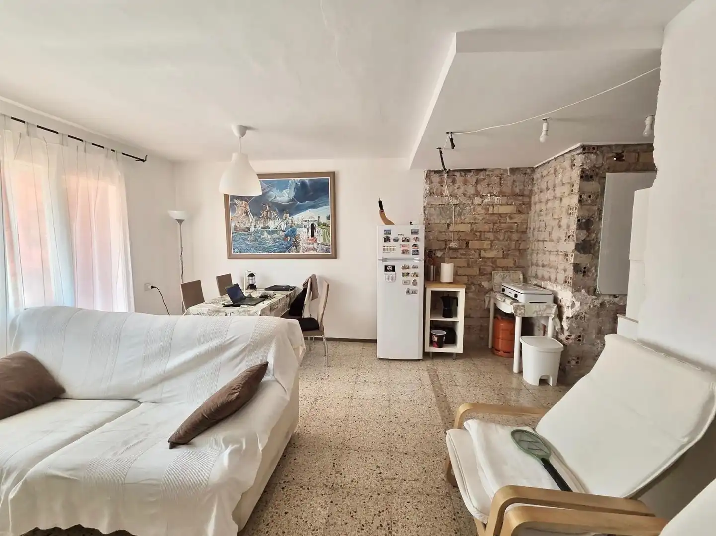 Sala de estar de Piso en venta en Cunit con Aire acondicionado, Calefacción y Terraza